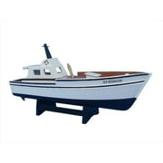 Handcrafted Model Ships Minnow Gilligans Island - Minnow 14 in. Decorative Famous Ship