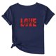 thumbnail image 1 of Camisetas de Manga Corta para Mujeres, Camiseta de Cuello Redondo Impresa de Moda, Primavera Y Verano Casual, 1 of 1