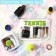thumbnail image 4 of 2 Pcs Swim Bag Cosmetic Makeup Bag with Chenille Letter Patch, Clear Pouch PVC Organizer Purse, Waterproof Travel Beach Bag, Portable Toiletry Storage Bag, 4 of 5