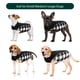 thumbnail image 3 of Abrigo Kuoser para perro, reversible, cálido, impermeable, a cuadros, XXL, 3 of 7