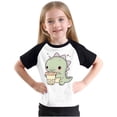 thumbnail image 4 of RXIRUCGD 2025 Vêtements d'Été pour Enfants Tout-Petits Garçons Filles Mode Mignon Col Rond Imprimé Manches Courtes Haut, 4 of 7