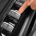thumbnail image 4 of Bright black ABS Inner Window Switch Panel Cover Trim for Honda for Civic 2022-2024, 4 of 4
