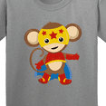 thumbnail image 4 of Inktastic Superhero Monkey, Cute Monkey, Brown Monkey, Cape Youth T-Shirt, 4 of 5