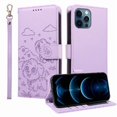 thumbnail image 2 of Funda Cartera GANGXUN con Diseño de Perrito en Relieve para iPhone 13 Pro , Protección 360° con Ranuras y Correa Desmontable, 2 of 6