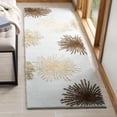 thumbnail image 3 of SAFAVIEH Soho Fiesta Geometric Runner Rug, Light Blue/Multi, 2'6" x 8', 3 of 12