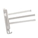 thumbnail image 1 of Toallero de barra autoadhesivo para baño, toallero, colgador de toallas de acero inoxidable 3 Varillas Blanco, 1 of 6