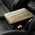 thumbnail image 4 of Leather Car Armrest Pad New Auto Center Console Pad Universal Car Center Console Pad Armrest Cover Car Interior Accessories For Most Vehicle SUV Truck Car, 4 of 7