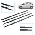 thumbnail image 4 of Outer Door Glass Weatherstrip Molding For Toyota Yaris Vitz 2005-2010 (4pcs), 4 of 13