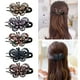 thumbnail image 2 of Pinza para el pelo con mariposas de diamantes de imitación, 3 garras, elegante y de lujo, para decoración de peinados, antideslizante, con forma de pico de pato, accesorios para el cabello de moda., 2 of 8