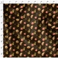 thumbnail image 4 of Soimoi Brown Poly Georgette Fabric Cookies & Oranament Christmas Fabric Prints By Yard 42 Inch Wide, 4 of 5