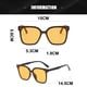 thumbnail image 2 of Gafas anti-ultravioleta de estilo coreano con personalidad de tendencia retro, hechas de PC, 2 of 5