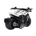 thumbnail image 2 of Modèle de Moto en Alliage, Jouet de Simulation de Moto à Double Roue pour 3+ Ans pour Extérieur Blanc, 2 of 8