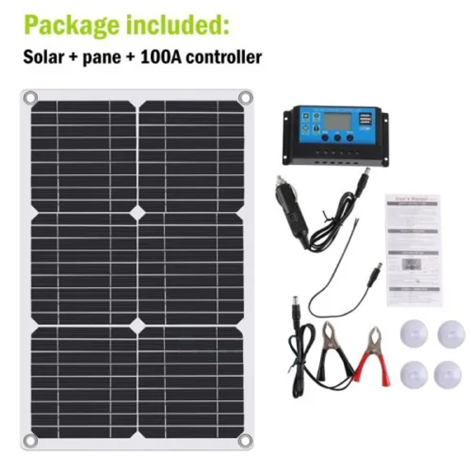 400W Watt Flexible Solar Panel 12V Mono Home RV Rooftop Camping Off-Grid Power Outdoor Portable Solar Panels