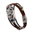 thumbnail image 2 of yotijay PU Leather Bracelet Buckle Bracelet Classic Valentine's Day Gift Adjustable Warp, 2 of 9