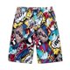thumbnail image 1 of Pantalones cortos de playa informales con estampado Digital 3D para hombre, pantalones cortos de secado rápido a la moda para verano, parque de viajes, correr y deportes, natación Fivean unisex, 1 of 2