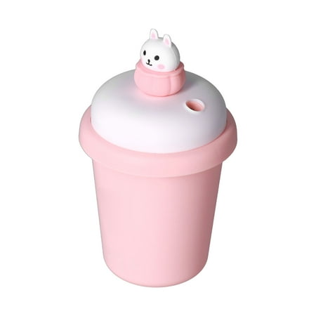 

Humidifier Desktop Air Bedroom Pink Milk Tea Cup Small Humidifier Bedside For Office For Home