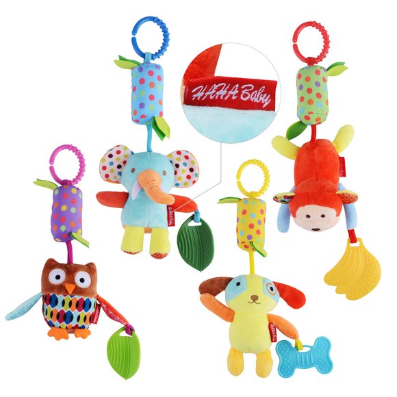 Toy HAHA Baby para bebés de 0 a 12 meses con mordedores y campanilla de viento