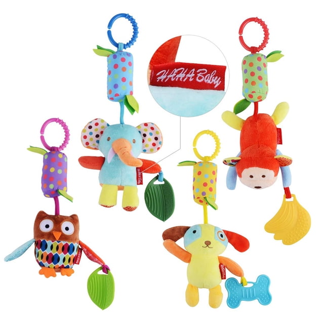 Toy HAHA Baby para bebés de 0 a 12 meses con mordedores y campanilla de viento