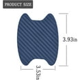 thumbnail image 2 of 8PCS Car Door Handle Sticker, Carbon Fiber Anti-Scratches Car Door Cup Protector, Non-Marking Auto Door Handle Protective Film, Self-Adhesive Door Side Paint Protector for All Cars (Blue/8PCS), 2 of 6