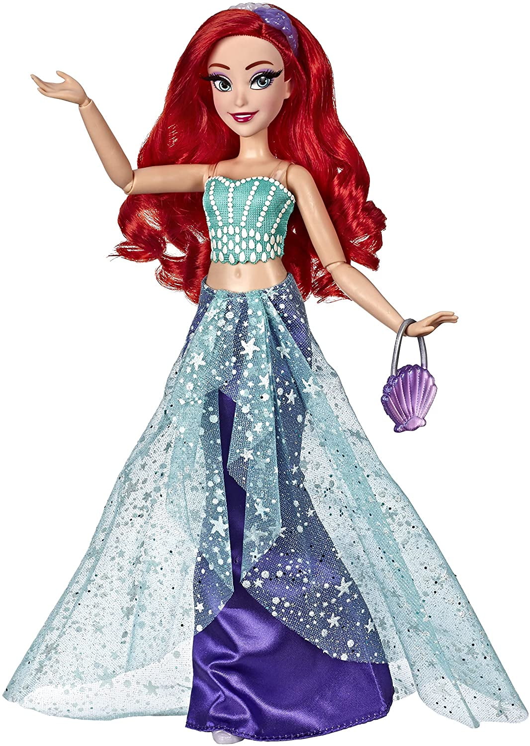 Contemporary Style with Purse and Shoes Disney Princess Style Series Ariel Doll 