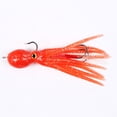 thumbnail image 2 of Brand New High Quality Squid Fishing Lure Bait Squid Skirts Assist Hook Silicone Soft Squid Lure Fishing Tackle Orange Fangkenuo, 2 of 7