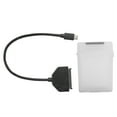 thumbnail image 4 of USB 3.0 Hard Drive Cable, 2.5in Type C  Adapter External Stable Data Transfer with Protection Box for Laptop for HDD for Windows98SE ME 2000 XP 7/8/10 Red,White,Green,Blue,Gray, 4 of 7