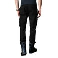 thumbnail image 3 of Ma Croix Mens Cargo Pants with Utility Belt Multi Purpose Pocket Lightweight Relaxed Straight Fit Twill Cotton Work Outdoor, 3 of 3