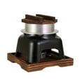 thumbnail image 1 of DOLITY Japanese Rice Pot Cookware Pot Stand Stovetop Kamado Set for Camping Picnics large, 1 of 9