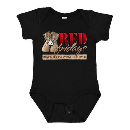 

Inktastic Red Fridays (boots) Gift Baby Boy or Baby Girl Bodysuit