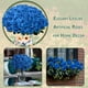 thumbnail image 4 of Rosas azules artificiales Jefuzh, 50 unidades, flores sintéticas de seda, 4 of 7