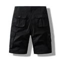 thumbnail image 2 of Men's Short Pants Cotton Cargo Shorts Tactical Breeches Casual Sports Man Hiking Fishing Streetwear, 2 of 6