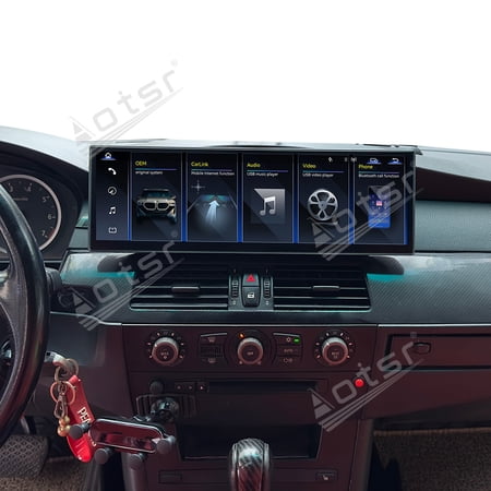 Aotsr 14.9 inch Car Radio For BMW 5 Series(E60/E61)2003-2010 Navigation Multimedia Head Unit GPS Carplay Linux Screen