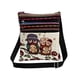 thumbnail image 1 of Búho Patrón Tejido Bolsa de hombro de las mujeres Búho bordado Skew Straddle Bolsa para las mujeres, 1 of 3