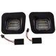 thumbnail image 1 of 1 par de luces LED de placa de matrícula, lámpara de etiqueta, luces de placa de repuesto compatibles con Dodge, 1 of 4