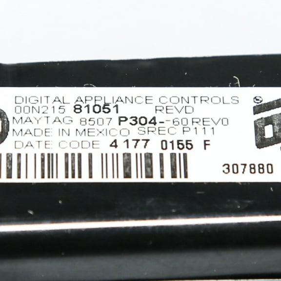 Whirlpool 5701M760-60 KIT,CLK/OVERLAY M1 BLK M - OEM Part