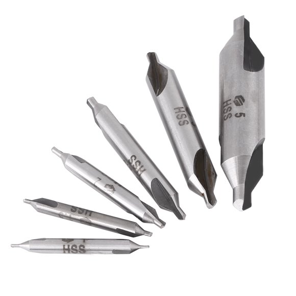 LAFGUR Centering Drills Set, Hss Center Drill Bits, 60 Degree Thread Tap Tool, For Drilling For Woodworking