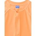 thumbnail image 2 of Ocean Gear Boys Quarter Zip Rash Guard with Long Sleeves, Sizes 4-18, 2 of 3