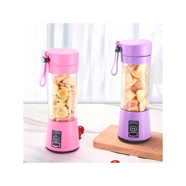 Rechargeable Portable Blender With Six Blades, For Smoothies, Shakes, And Juices - Perfect For Travel, Gym, And Office
