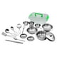 thumbnail image 2 of Juego de utensilios de cocina de acero inoxidable de 17 Uds., juguetes de cocina para niños, juguetes de cocina, juegos de rol, juguetes de, 2 of 9