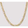 thumbnail image 2 of 10K Yellow Gold Jbsp's 6.75mm Concave Figaro Chain (20 X 6.75) Made In South Africa 8217-20, 2 of 5