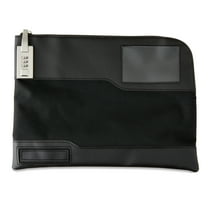 Pen+Gear Secure Locking Bank Bag, Black, Nylon, 11.5" x 8.39"