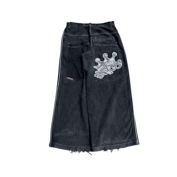 JNCO Vintage Jeans New Y2K Harajuku Hip Hop Washing Blue