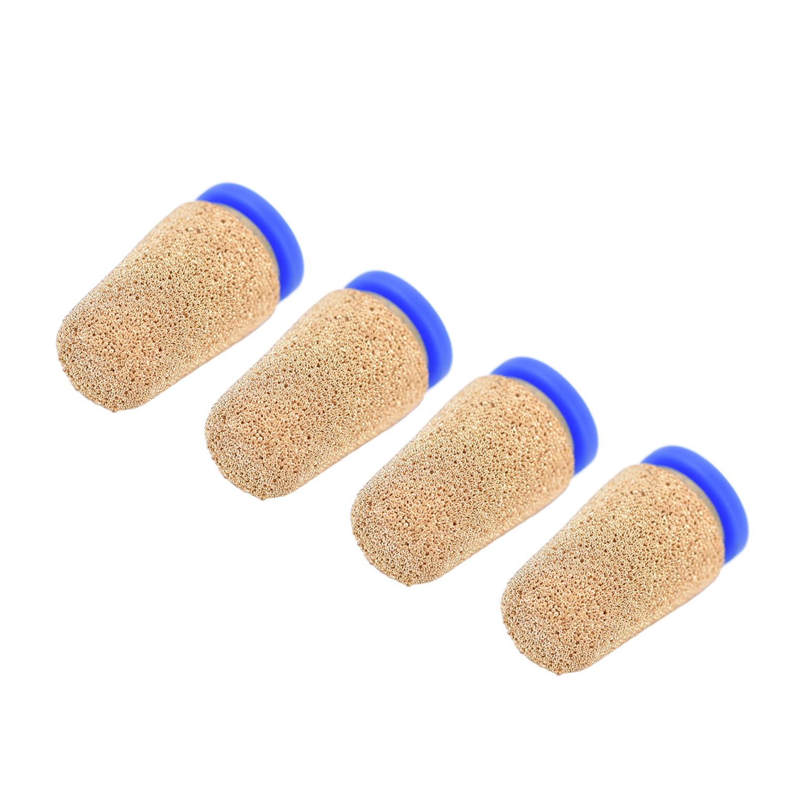 FLAMEEN 4Pcs Pneumatic Muffler Copper Filter Noise Air Exhaust Pipe