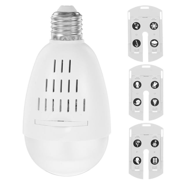 1 unidad de proyector navideño LED multipatrón para decoración de fiestas navideñas al aire libre, escenarios, jardines y patios.
