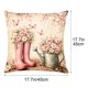 thumbnail image 3 of Spring Summer Floral Pillow Cover45x45cm 18x18 Inch Decorative Cushion Cover Soft Breathable Pillowcase For Living Room Bedroom Sofa Patio, 3 of 5