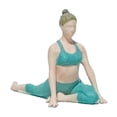 thumbnail image 3 of Figura miniatura de una chica haciendo yoga (escala 1/64). Muñeca diminuta para proyectos de bricolaje. 1114, 3 of 9