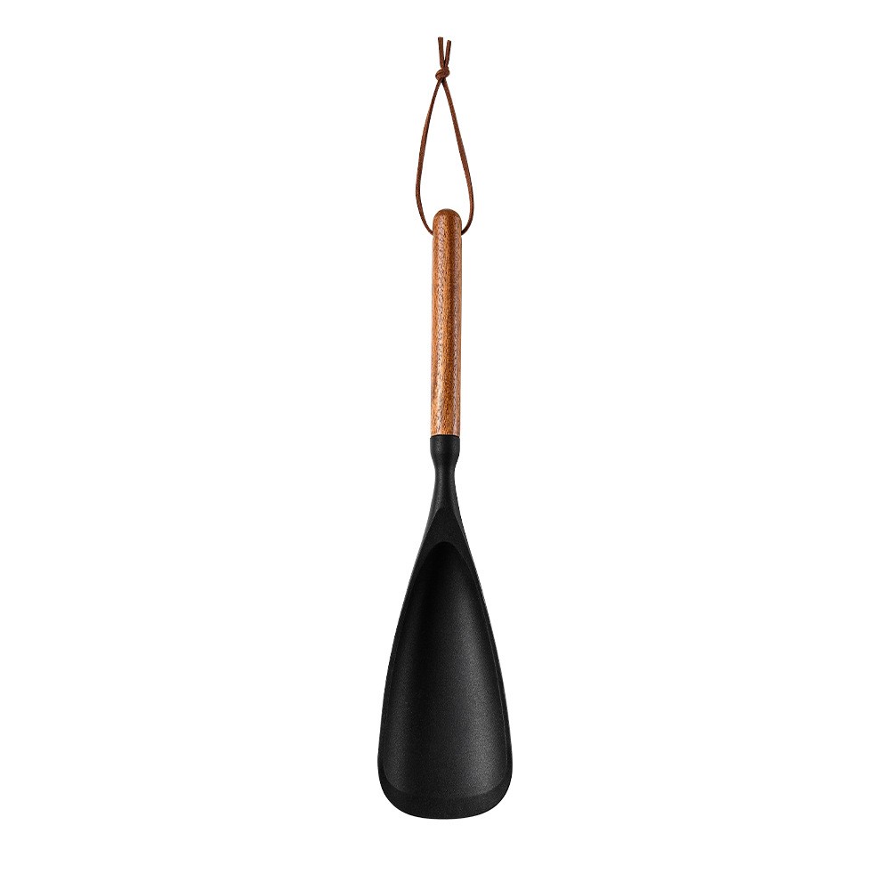 WOHAPY Upgrade 7Pc Kitchen Utensils Set, Silicone Cooking Tools With Wooden Handles Heat Resistant Up To 446°F Non-Stick Cookware Safe Ergonomic Grip Complete Versatile Easy E