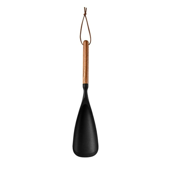 RRJ Kitchen Utensils Set, Heat Resistant Silicone Cooking Tools, Ergonomic Wooden Handle Spatula Spoon Tongs, Non-Scratch Utensils for Non-Stick Pans, Essential Gadgets for Frying Baking