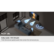Samsung B-Series 4.1Ch DTS Virtual:X Soundbar with Subwoofer & Rear Speakers HW B57WF/ZA 2026