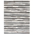 thumbnail image 2 of Safavieh Studio Leather Forrester Striped Area Rug, Ivory/Black, 8' x 10', 2 of 12